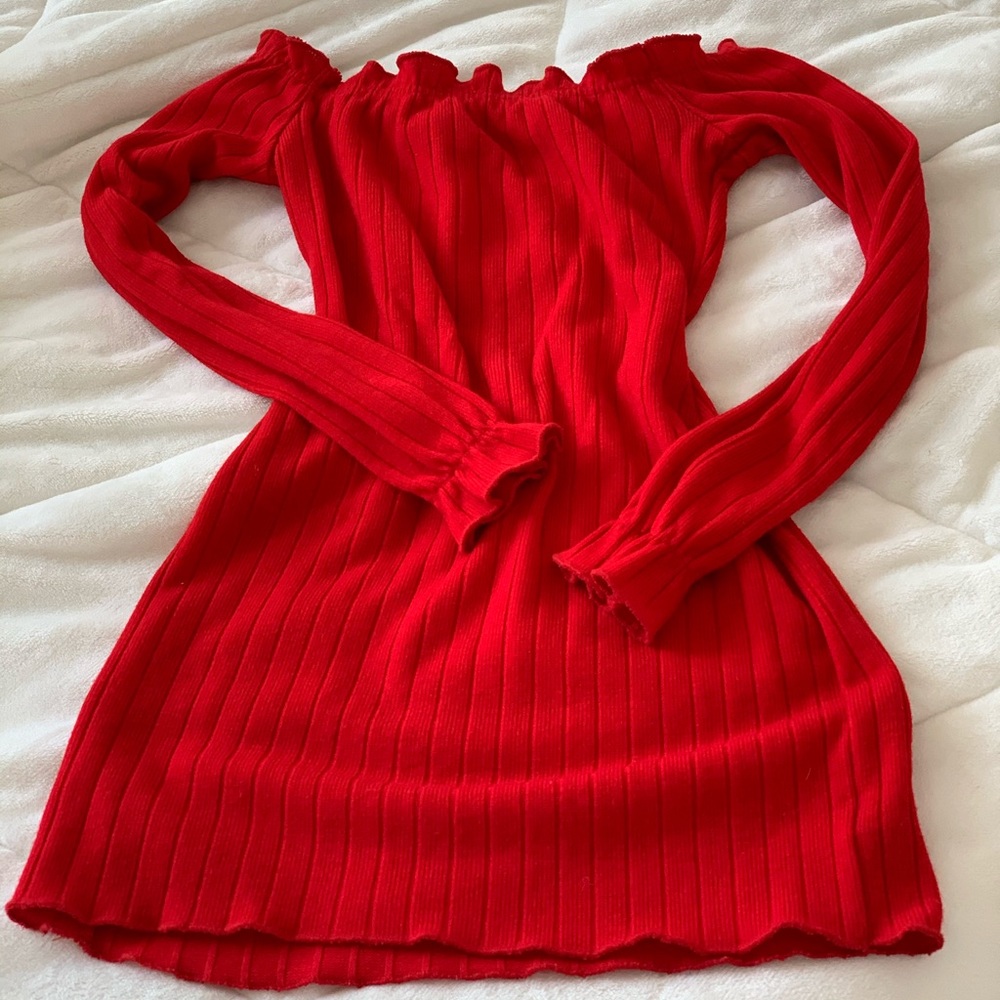 Red dress